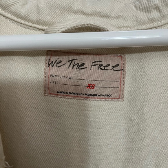 We the free opal swing denim jacket - XS - Picture 3 of 4